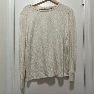 Loft lace long sleeve blouse size xl